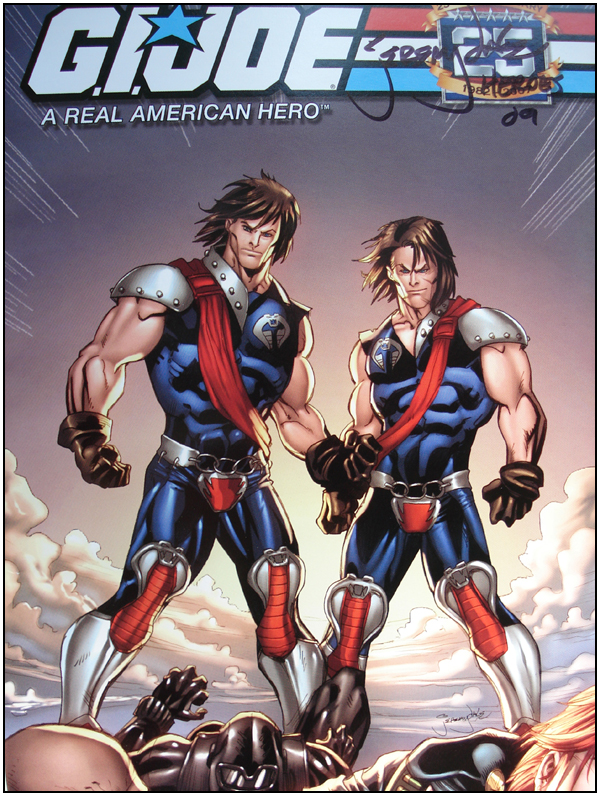 G.I. JOE signed by Jeremy Dale