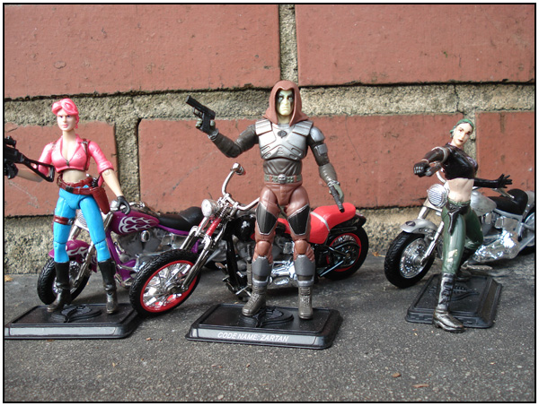 G.I. JOE 25th Anniversary Zartan Family